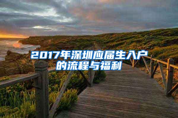 2017年深圳应届生入户的流程与福利