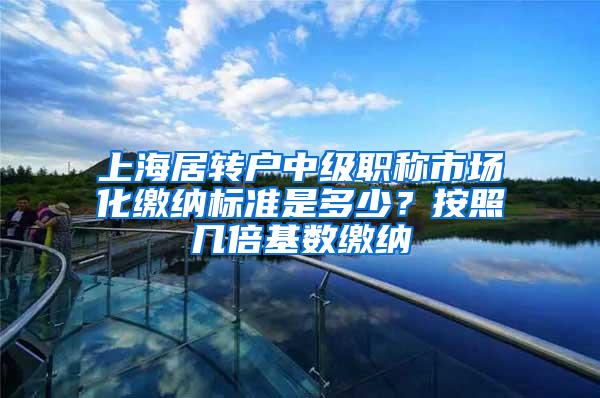 上海居转户中级职称市场化缴纳标准是多少？按照几倍基数缴纳