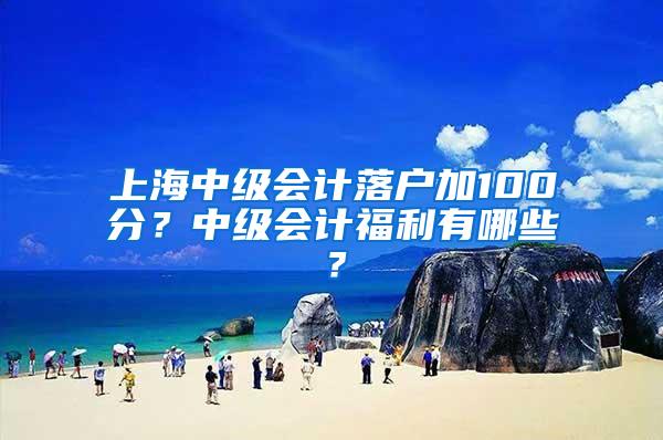 上海中级会计落户加100分？中级会计福利有哪些？