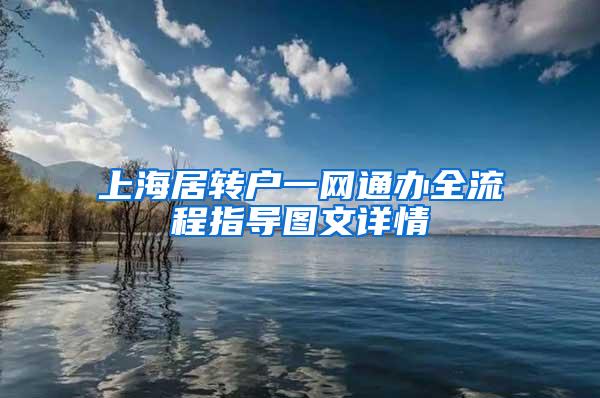 上海居转户一网通办全流程指导图文详情