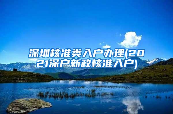 深圳核准类入户办理(2021深户新政核准入户)