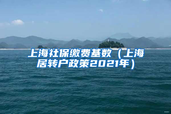 上海社保缴费基数（上海居转户政策2021年）