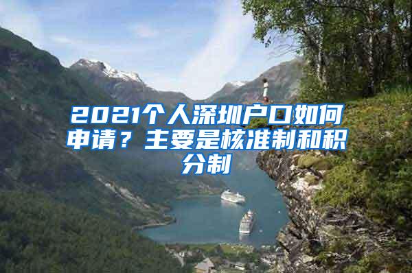 2021个人深圳户口如何申请？主要是核准制和积分制