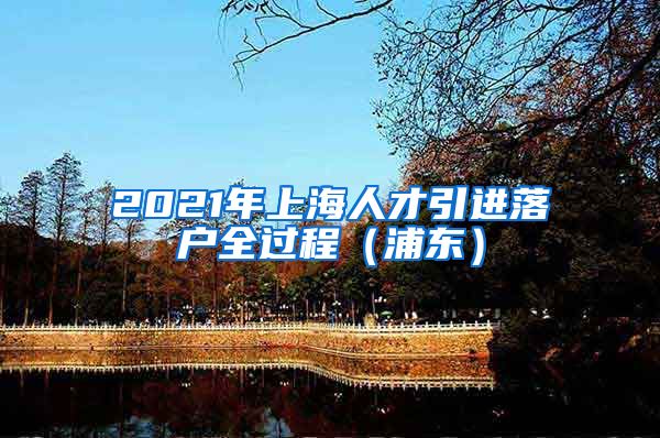 2021年上海人才引进落户全过程（浦东）