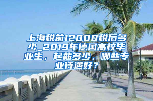 上海税前12000税后多少_2019年德国高校毕业生，起薪多少，哪些专业待遇好？