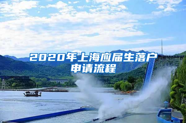 2020年上海应届生落户申请流程