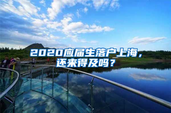 2020应届生落户上海，还来得及吗？