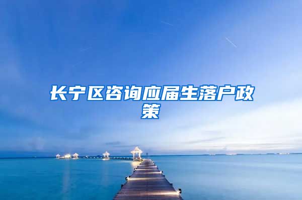 长宁区咨询应届生落户政策