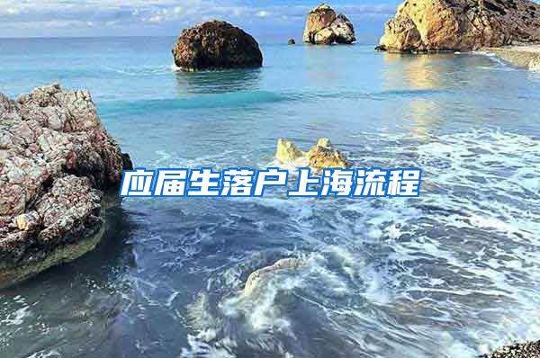 应届生落户上海流程