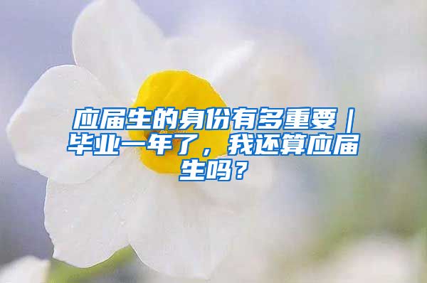 应届生的身份有多重要｜毕业一年了，我还算应届生吗？