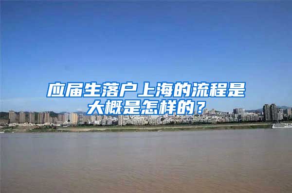 应届生落户上海的流程是大概是怎样的？