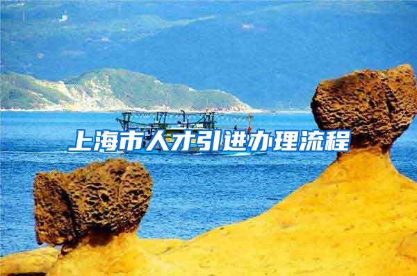 上海市人才引进办理流程