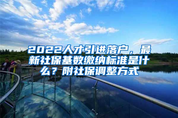 2022人才引进落户，最新社保基数缴纳标准是什么？附社保调整方式