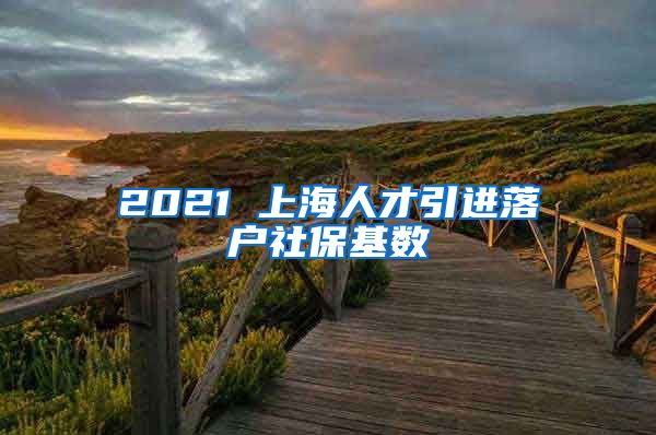 2021 上海人才引进落户社保基数