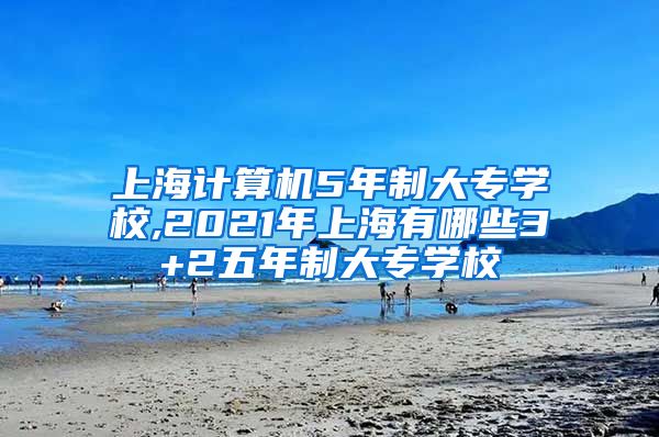 上海计算机5年制大专学校,2021年上海有哪些3+2五年制大专学校