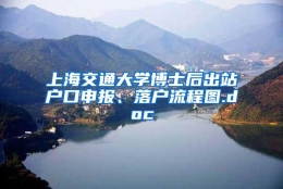 上海交通大学博士后出站户口申报、落户流程图.doc