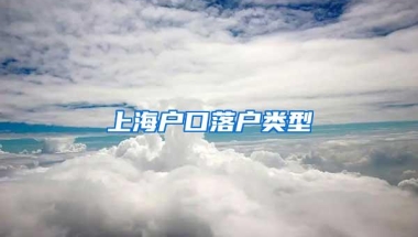 上海户口落户类型