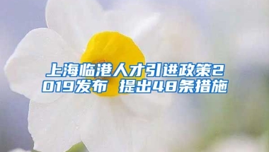 上海临港人才引进政策2019发布 提出48条措施