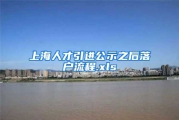 上海人才引进公示之后落户流程.xls