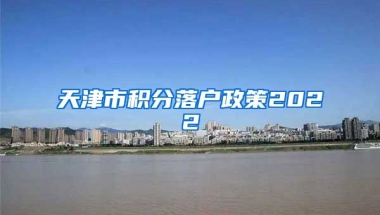 天津市积分落户政策2022