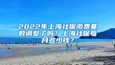 2022年上海社保缴费基数调整了吗？上海社保每月多少钱？