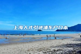 上海人才引进浦东户口本