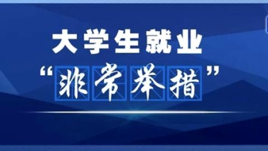 毕业不慌！中央、地方为高校毕业生开通就业“绿色通道”