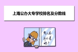 (三)、2021年上海最好的公办专科(大专)院校有哪些 附历年录取分数线