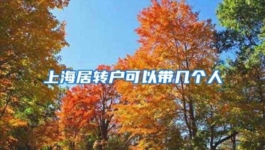 上海居转户可以带几个人