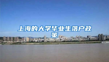 上海的大学毕业生落户政策