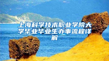 上海科学技术职业学院大学毕业毕业生办事流程详解