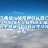 今年起，洛阳新引进落户35岁以下全日制硕士研究生将获5000元生活补贴