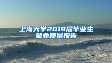 上海大学2019届毕业生就业质量报告