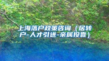 上海落户政策咨询（居转户-人才引进-亲属投靠）