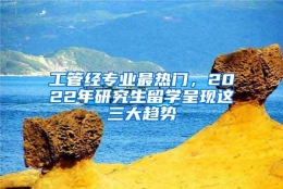 工管经专业最热门，2022年研究生留学呈现这三大趋势