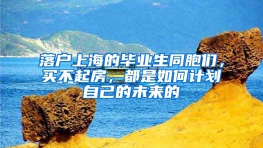 落户上海的毕业生同胞们，买不起房，都是如何计划自己的未来的