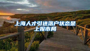 上海人才引进落户状态是上报市局