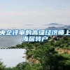 央企评审的高级经济师上海居转户