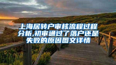 上海居转户审核流程过程分析,初审通过了落户还是失败的原因图文详情