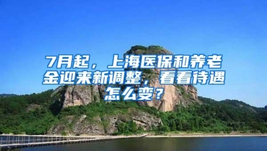 7月起，上海医保和养老金迎来新调整，看看待遇怎么变？