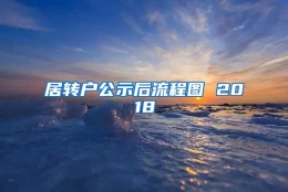 居转户公示后流程图 2018