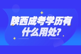 陕西成考学历可以积分落户吗？