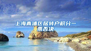 上海青浦区居转户积分一票否决