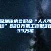 深圳住房公积金“人人可提”620万职工提取3633万笔