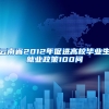 云南省2012年促进高校毕业生就业政策100问
