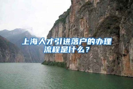 上海人才引进落户的办理流程是什么？