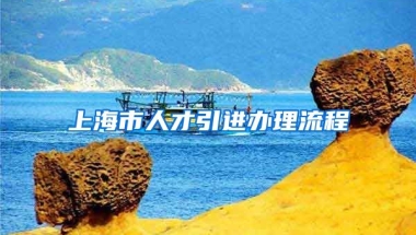 上海市人才引进办理流程