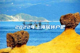 2022年上海居转户吧