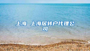 上海 上海居转户代理公司