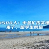 1500人！中金扩招实锤来了，留学生躺赢